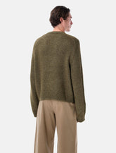 Our Legacy True roundneck wool and silk sweater - | Spazio Pritelli