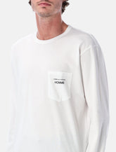 Comme des Garçons Homme Cotton Long Sleeve T-Shirt - | Spazio Pritelli