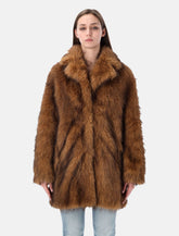 Janice faux fur jacket - | Spazio Pritelli