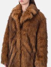 Janice faux fur jacket - | Spazio Pritelli