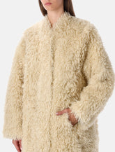 Stand Studio Carolina long curly faux-fur coat - | Spazio Pritelli