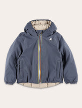 K-Way Reversible Hooded Down Jacket for kid - | Spazio Pritelli