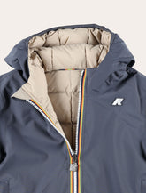 K-Way Reversible Hooded Down Jacket for kid - | Spazio Pritelli