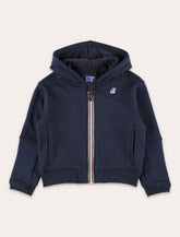 K-Way Pros brushed fleece zip-Up hoodie for kids - | Spazio Pritelli