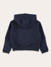 K-Way Pros brushed fleece zip-Up hoodie for kids - | Spazio Pritelli