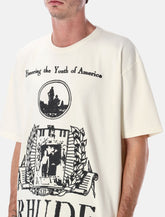 T-shirt in cotone con stampa grafica Youth of America Rhude - | Spazio Pritelli