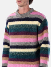 ERL Multicolor Striped Alpaca Sweater - | Spazio Pritelli