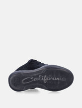 ERL Vamp Black Velvet Sneakers - | Spazio Pritelli