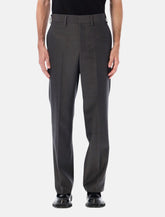 Berner Kühl classic straight trousers - | Spazio Pritelli