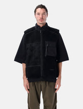 Gilet patchwork in pile Mix Boa and Wander -  | Spazio Pritelli