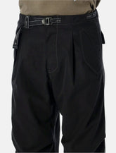 Pantaloni High Count Cloth con zip laterale sull’orlo and Wander - | Spazio Pritelli