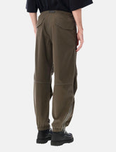 And Wander High Count cloth side zip hem pants - | Spazio Pritelli