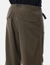 And Wander High Count cloth side zip hem pants - | Spazio Pritelli