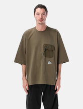 T-Shirt in cotone pesante con tasca and Wander - | Spazio Pritelli