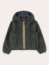 Kid - K-Way Reversible Sherpa Fleece Jacket - | Spazio Pritelli