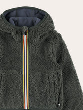 Kid - K-Way Reversible Sherpa Fleece Jacket - | Spazio Pritelli