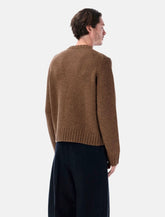 Studio Nicholson Cree yak and merino wool knit sweater - | Spazio Pritelli