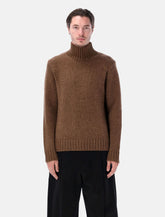 Studio Nicholson Loris yak and merino wool high-neck knit - | Spazio Pritelli