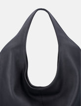 Maeden Market Tote Black Leather - | Spazio Pritelli