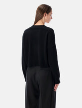 Loulou Anzor Cashmere V-Neck Sweater - | Spazio Pritelli