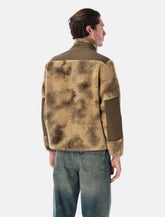 Corridor Deep pile fleece zip jacket - | Spazio Pritelli