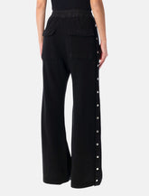 Pantaloni neri Pusher in felpa di Rick Owens DRKSHDW - | Spazio Pritelli