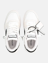 Off-White Sneakers Slim Out Of Office Bianche e Nere da Donna - | Spazio Pritelli