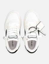 Off-White Slim Out Of Office White Black Woman's Sneakers - | Spazio Pritelli
