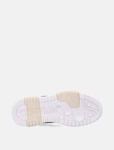Off-White Slim Out Of Office White Black Woman's Sneakers - | Spazio Pritelli