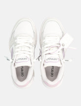 Off-White Sneakers Slim Out Of Office Bianche e Lilla da Donna - | Spazio Pritelli