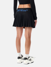 Off-White Big Bookish pleated skirt with logo - | Spazio Pritelli