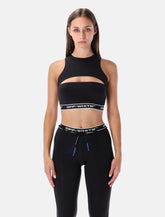 Off-White Logoband cut-out top - | Spazio Pritelli