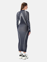 Off-White Diag Seamless zip front dress - | Spazio Pritelli