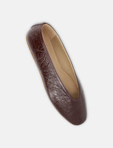 Luna Slippers Auberigne Naplack Leather - | Spazio Pritelli