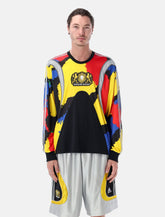 Adidas x Brain Dead multicolor long-sleeve t-shirt - | Spazio Pritelli