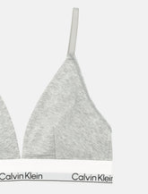 Calvin Klein icon cotton modal triangle bralette - | Spazio Pritelli