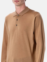 John Smedley Belper extra fine merino wool polo shirt - | Spazio Pritelli