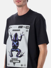 T-shirt oversize in cotone con grafica Rana di Y-3 NBHD - | Spazio Pritelli