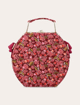 Bonpoint Jadore suitcase bag in red liberty organic cotton - | Spazio Pritelli
