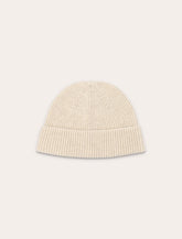 Bonpoint Benny girl's ribbed cashmere beanie - | Spazio Pritelli