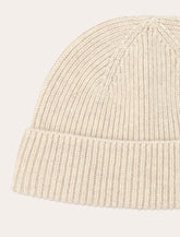 Bonpoint Benny girl's ribbed cashmere beanie - | Spazio Pritelli