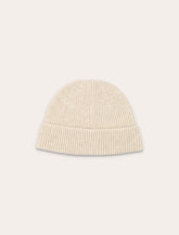Bonpoint Benny girl's ribbed cashmere beanie - | Spazio Pritelli