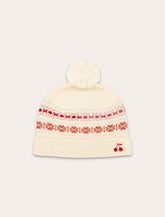 Bonpoint Jouma wool beanie with pom-pom - | Spazio Pritelli