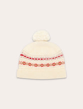 Bonpoint Jouma wool beanie with pom-pom - | Spazio Pritelli