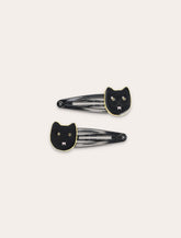 Bonpoint Jonna Cat Head barrette set - | Spazio Pritelli