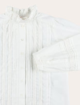 Bonpoint Emelia girls’ blouse in organic cotton - | Spazio Pritelli