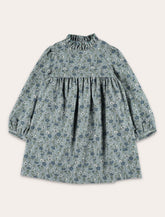 Bonpoint Topaz Girls’ Liberty Velvet Dress with Embroidered Collar - | Spazio Pritelli