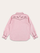 Bonpoint Girl – Jiggle Cotton Twill Blouse with Embroidery - | Spazio Pritelli