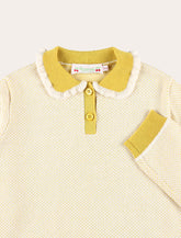 Bonpoint Jrynja Girls’ Sweater with Gathered Collar - | Spazio Pritelli