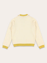 Bonpoint Jrynja Girls’ Sweater with Gathered Collar - | Spazio Pritelli